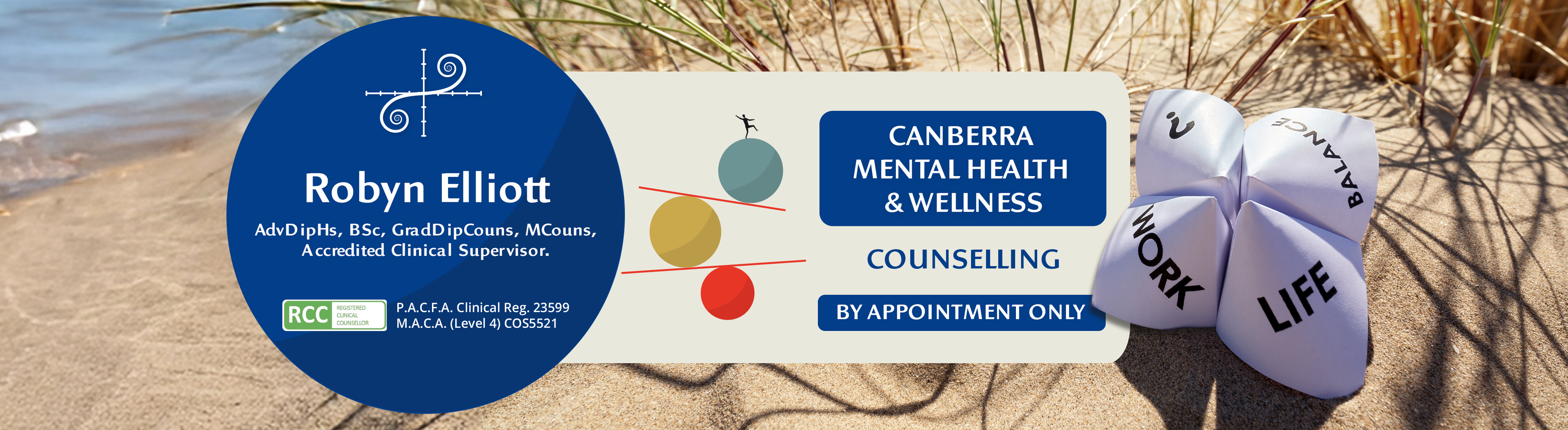 Canberra Counselling by appointment
